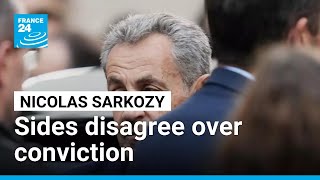 Supporters and opponents of Nicolas Sarkozy disagree on prison sentence • FRANCE 24 English