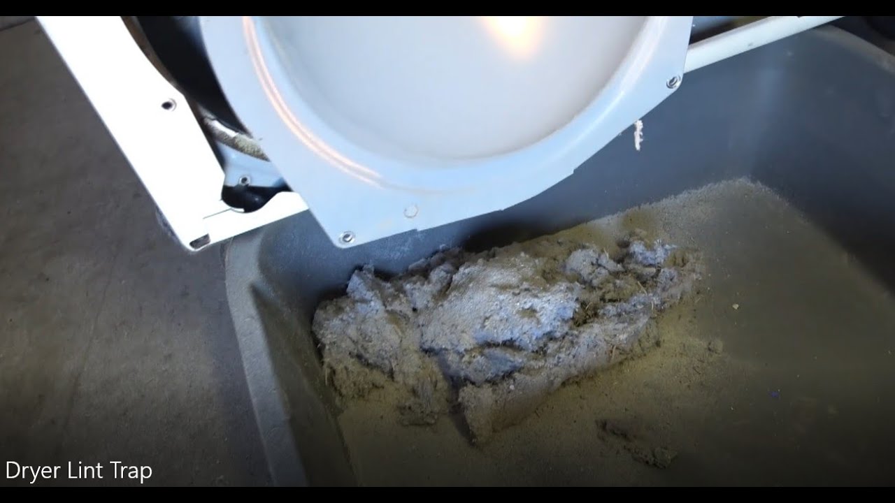 Clothes Dryer Lint Trap - YouTube