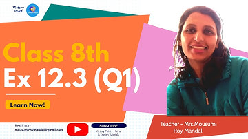 [Revised NCERT Syllabus] Class 8 Ex-12.3 Q1 | Factorization | Victory Point