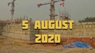 5 August 2020 #Ram mandir nirman