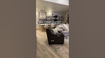 Hide that clutter and your house will look clean!#cleaning #organization #clutter #tips #hack