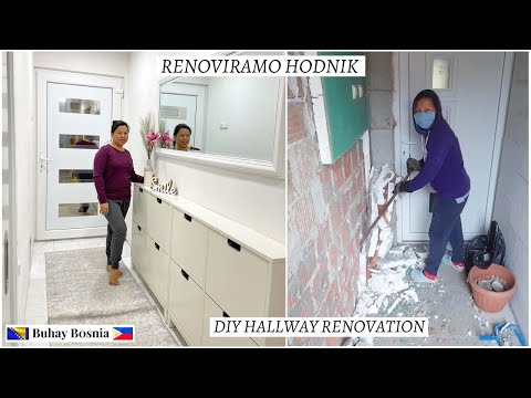 Transformacija hodnika | Uradi sam | Hallway transformation | Hallway Decorating Ideas | DIY