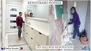 Transformacija hodnika | Uradi sam | Hallway transformation | Hallway Decorating Ideas | DIY