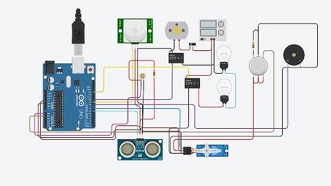 Tinkercad  Smart Home Automation System