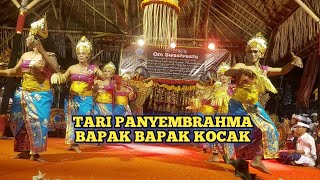 Tari Panyembrahma Bapak Bapak Kocak Lucu Parah || Pura Desa - Sanggulan Tabanan