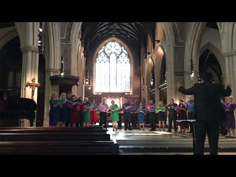 In Rehearsal- Sure on This Shining Night by Morten Lauridsen- Mosaic Chamber Choir