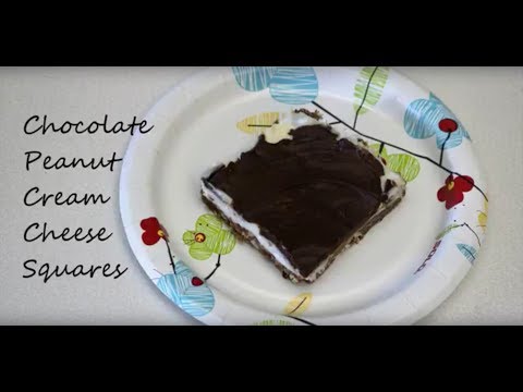 Chocolate Peanut Cream Cheese Bars