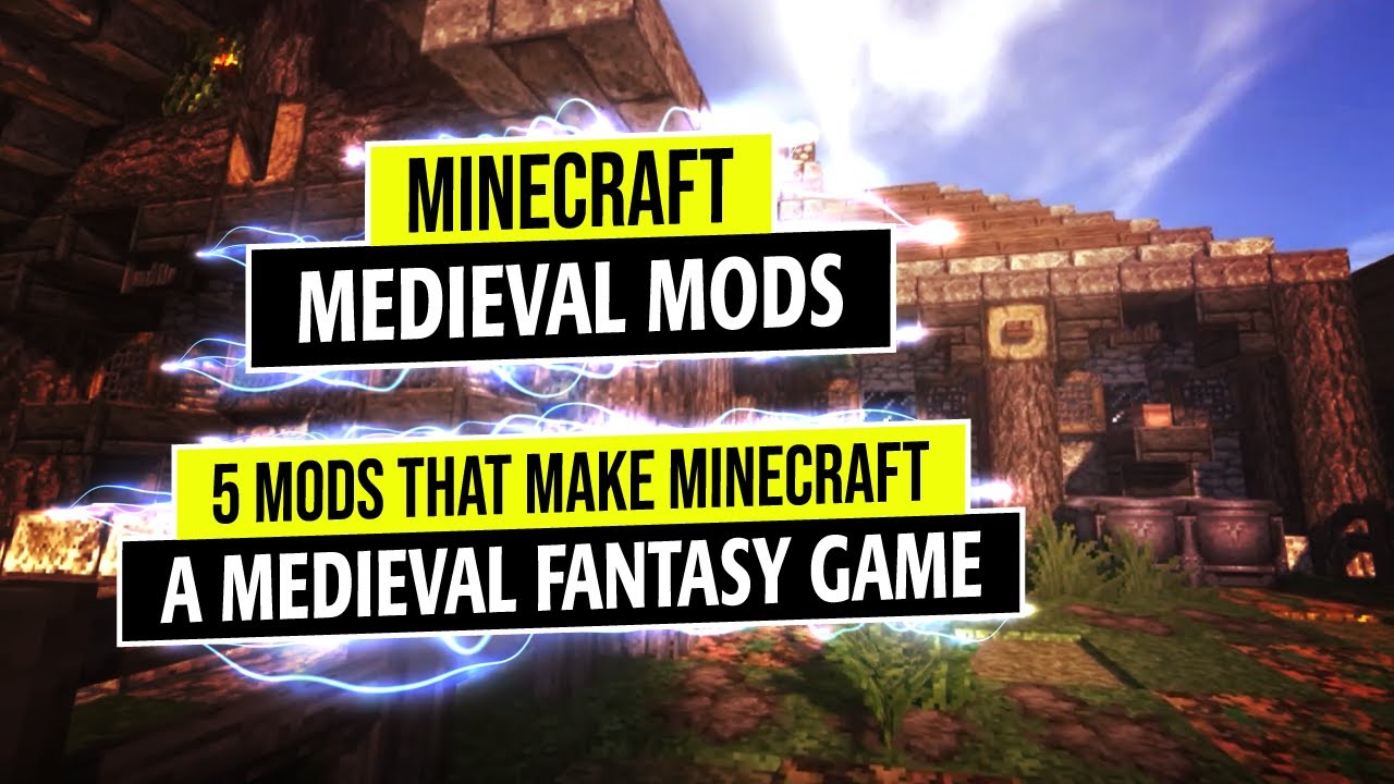 5 Minecraft Medieval Mods ⛏ Travel Back to Medieval Times! - YouTube