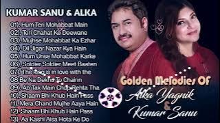 Evergreen Love Songs Of Kumar Sanu & Alka Yagnik hit, Best of kumar sanu,Golden Hit,90s hit playl