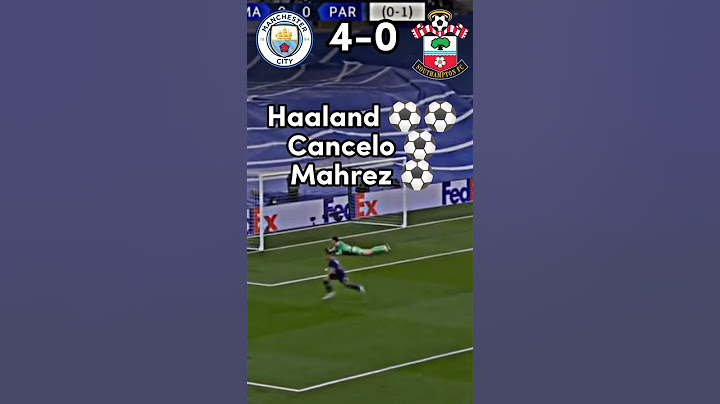 Man City vs Southampton Live