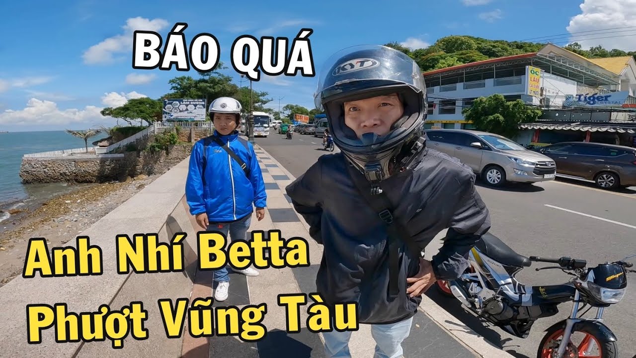 Anh Nhí Betta đi du lịch Vũng Tàu nghỉ dưỡng mà cũng không được yên