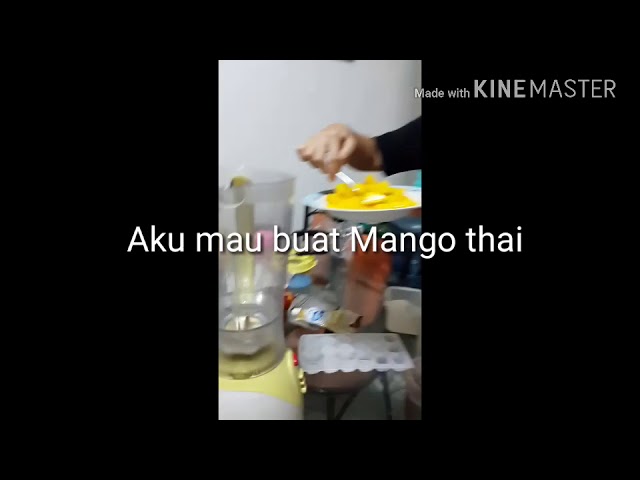 Bikin Mango Thai?!?!?! || Mango Thai by Peachy Loversss class=