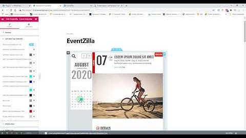 EventoZilla - Event Calendar - Elementor Widget Addon: How to create a calendar & the events for it