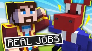 We haven't had real jobs in years... | Minecraft Gartic Phone Challenge