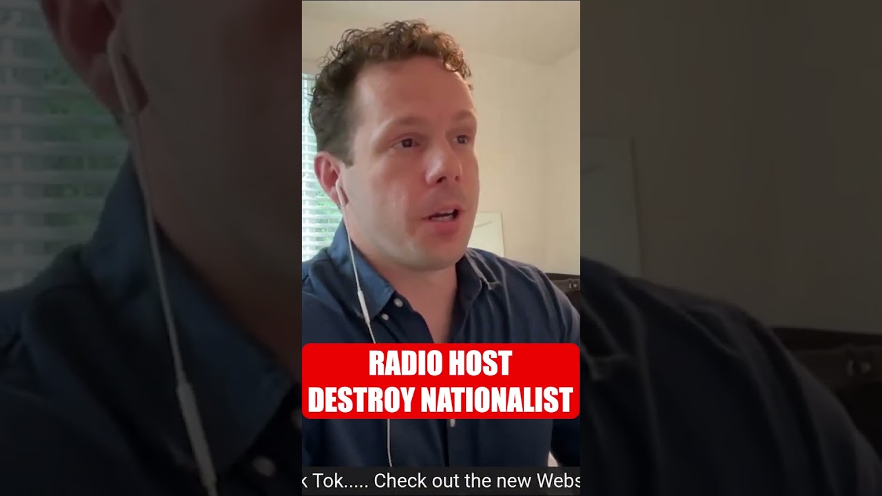 RADIO HOST DESTROYS NATIONALIST 🔥 