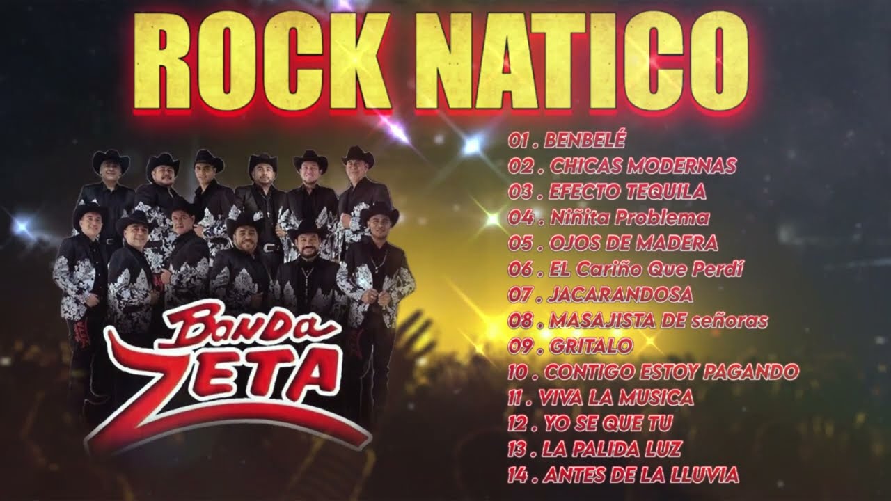 ALBUM ROCK NATICO - Banda Zeta ( Las canciones más escuchadas de los 90 )