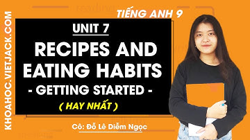 Unit 7 lớp 9 Getting started - trang 6, 7, 8 - Cô Đỗ Lê Diễm Ngọc (HAY NHẤT)
