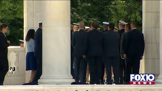 President Biden delivers the Memorial Day Address at the 153rd National Memorial Day Observance