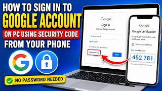 Can’t Sign in to Google Account Try This Security Code Method #GoogleAccount #GoogleSignIn #tech