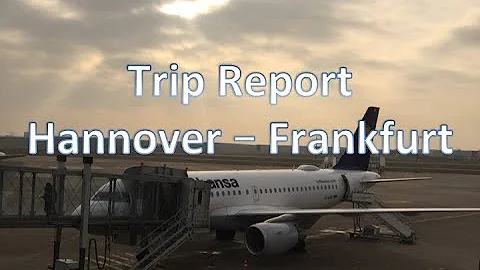 Trip Report Hannover (HAJ) to Frankfurt (FRA) on Board Lufthansa