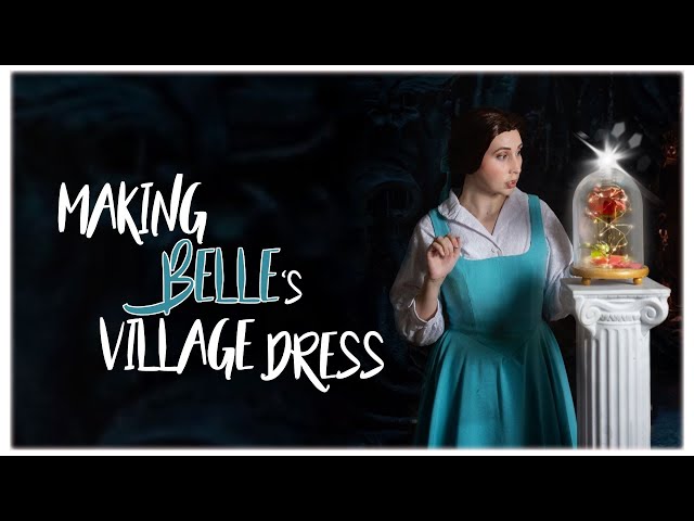 how to make a blue belle dress Making Belle's Dress! | Beauty and the Beast Cosplay Accessory size:54