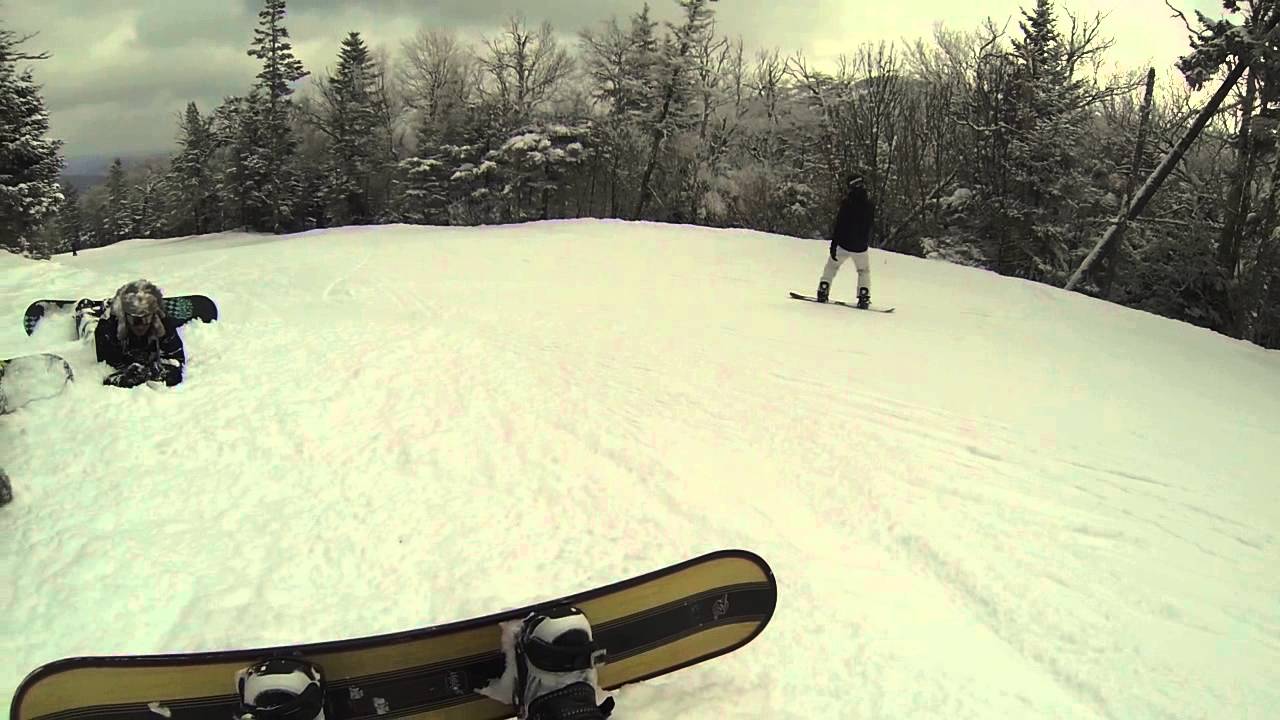 INVASIONfromTHEnorth Snowboarding Vermonts Great Northern Trail FULL ( From Ryan;s Point Of View