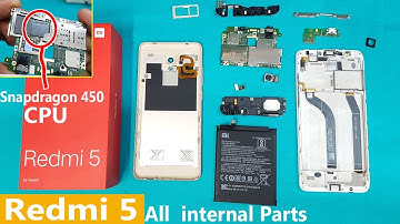 Xiaomi Redmi 5 - Disassembly and Teardown  || all Internal Parts || How to open Redmi 5 Back Cover