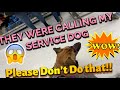 😱3 KIDS CALLED MY SERVICE DOG TO THEM!!!!🙈