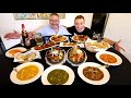All you can eat indian buffet at taste buds of india in coral gables  miami florida