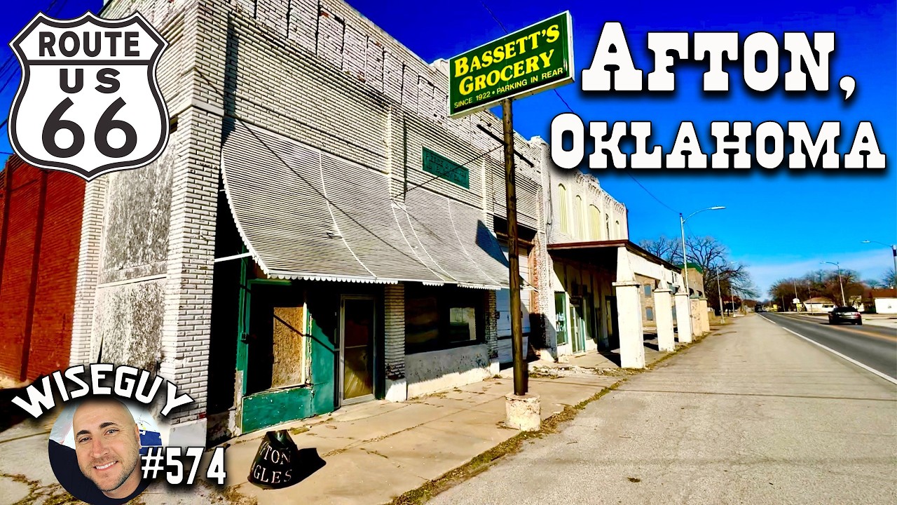 Afton, Oklahoma ||| population 734 ||| Route 66 ||| small town, USA