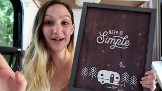 CAMPER HAUL| WHAT I BOUGHT FOR OUR CAMPER SO FAR