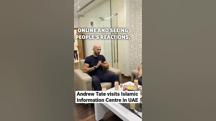 Andrew Tate visits Islamic Centre in Dubai