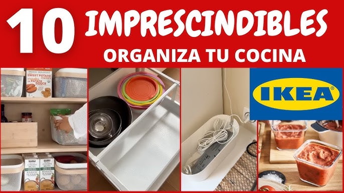 Organiza tu cocina con estas ideas de almacenaje - IKEA