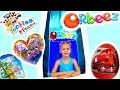 Ищем сюрпризы в шариках ОРБИЗ 10000+ разноцветных шариков и Огромное ЯЙЦО ORBEEZ с игрушками