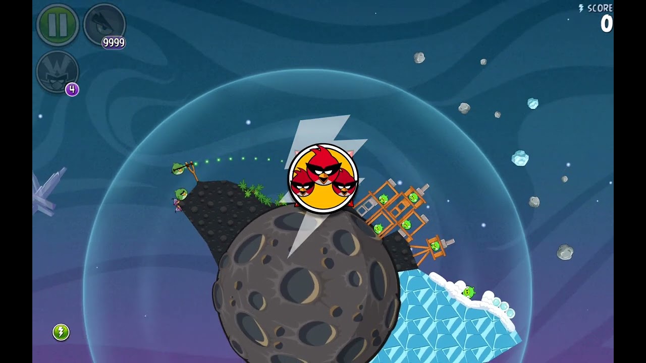 Angry birds space old version modded gameplay #5