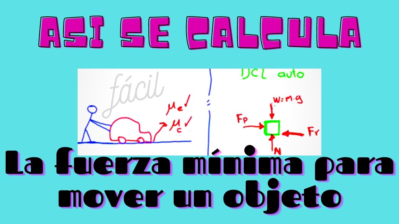 Que Se Necesita Para Mover Un Objeto