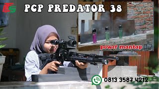 UJI POWER, FPS DAN AKURASI SENAPAN ANGIN PCP PREDATOR MONOLITE 38 POWER BESAR!!!