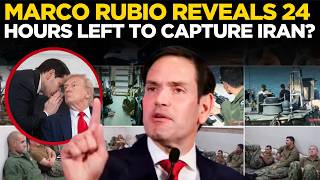 MARCO RUBIO LIVE | MARCO RUBIO REVEALS 24 HOURS LEFT TO CAPTURE IRAN? | US Military On High Alert?