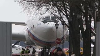 Moscow: Plane carrying Russian diplomats expelled from US lands