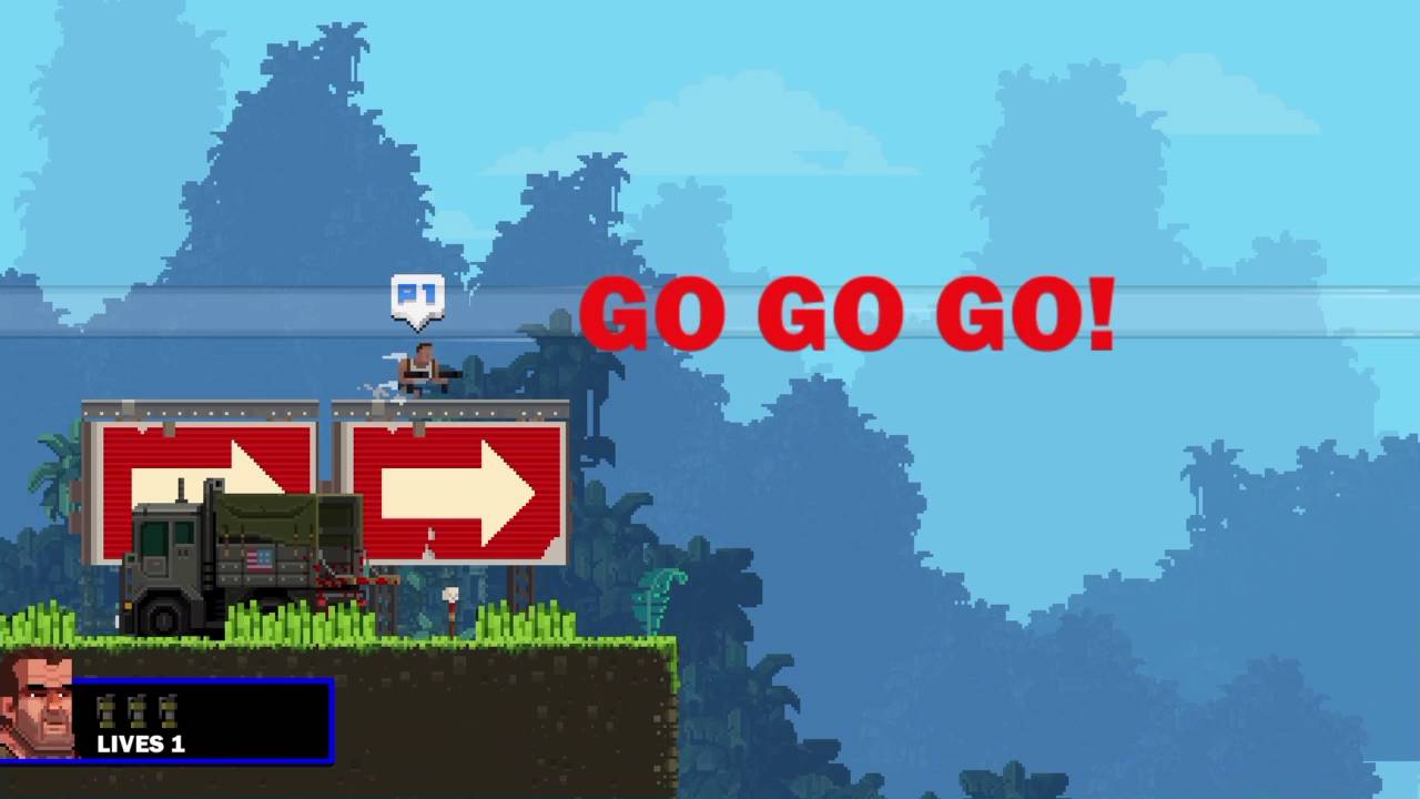 Broforce Double Tap Direction To Dash
