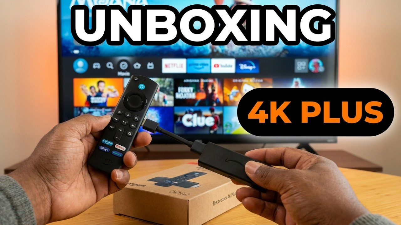 Unboxing and setup Amazon Fire Stick 4K Plus - YouTube