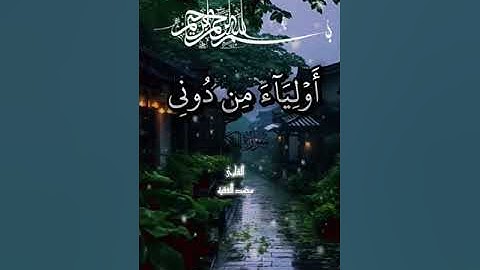 المال والبنون زينه الحياه الدنيا القارئ محمد الفقيه تلاوه خاشعه بصوت يدخل القلب