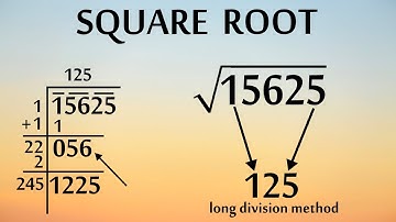 How to Find Square Root of any Number in Seconds | Long Division Method | Vedic Maths