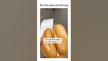 Đang ăn sáng thì sếp dí task #coding #technology #tips