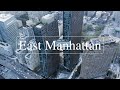 New York Drone, American Copper Buildings, East River, UN building