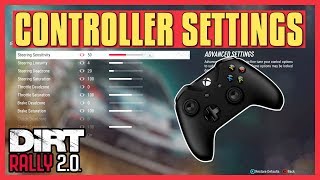 DiRT Rally 2.0 | Controller Settings Tutorial (Explanation + Adjustments) screenshot 1