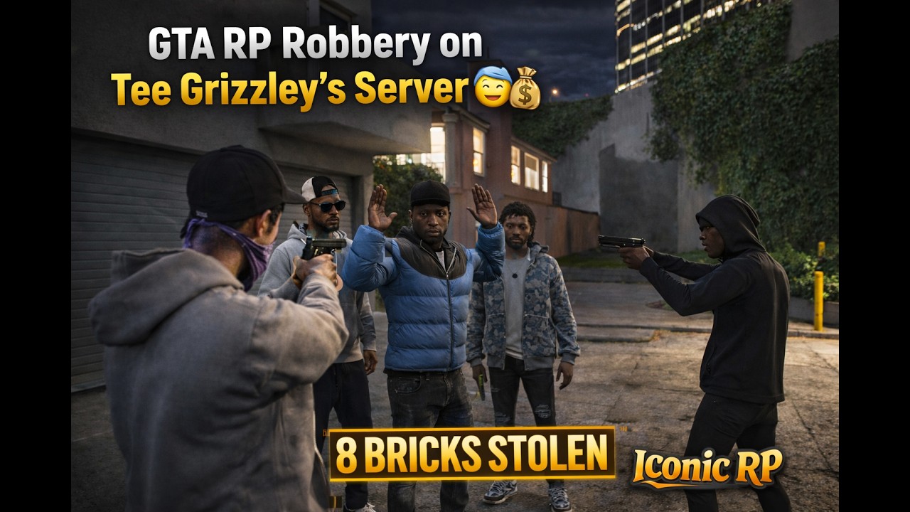 My Gang 8K Robbed 8 Bricks In GTA RP On Tee Grizzley S Server Maxresdefault