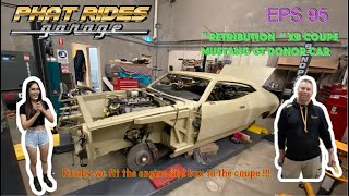 'Retrobution'     XB Coupe, Gt Donor, Fitting the Coyote Engine  and Gearbox