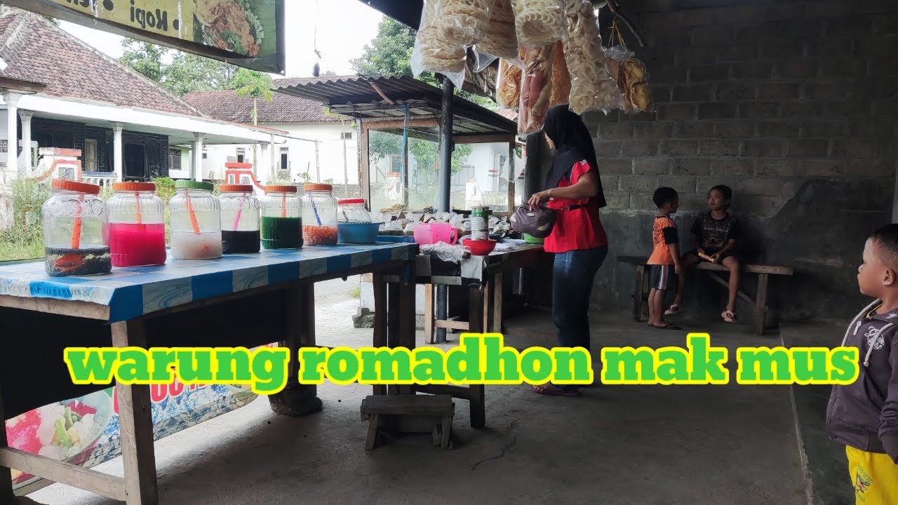 pasar romadhon Mak Mus pranggang barat
