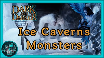 how to DODGE all monsters on the Ice Caverns! Dark and Darker Beginners guide